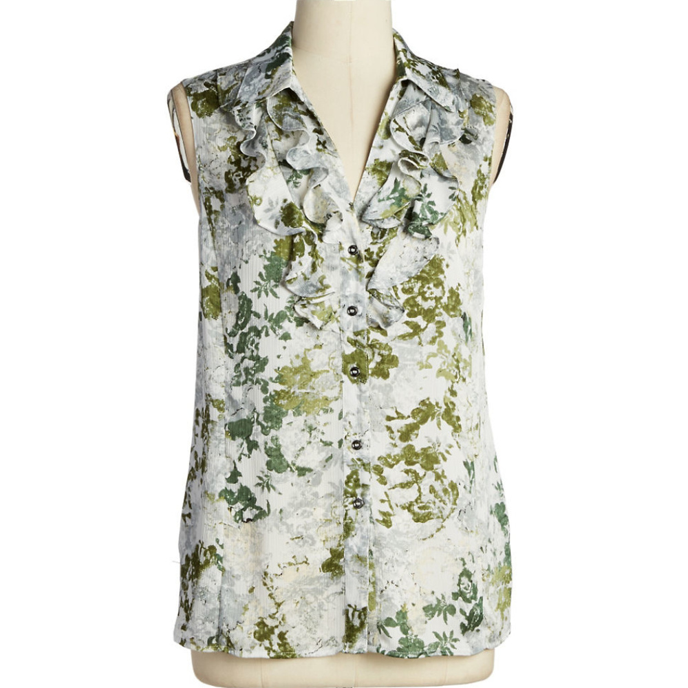 Silky Tahari Work Blouse